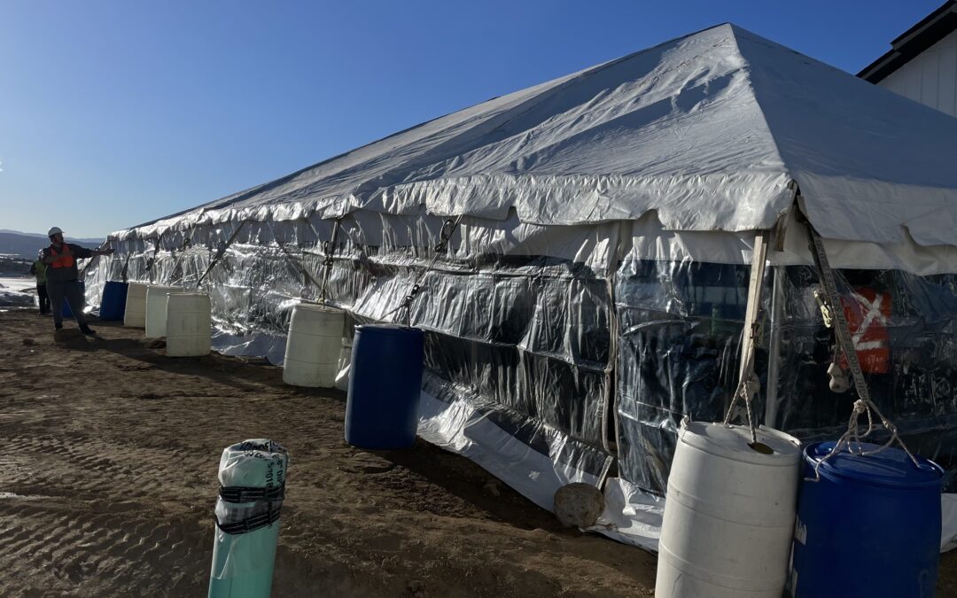 Everything You Need to Know About Warming Tents for Construction Projects