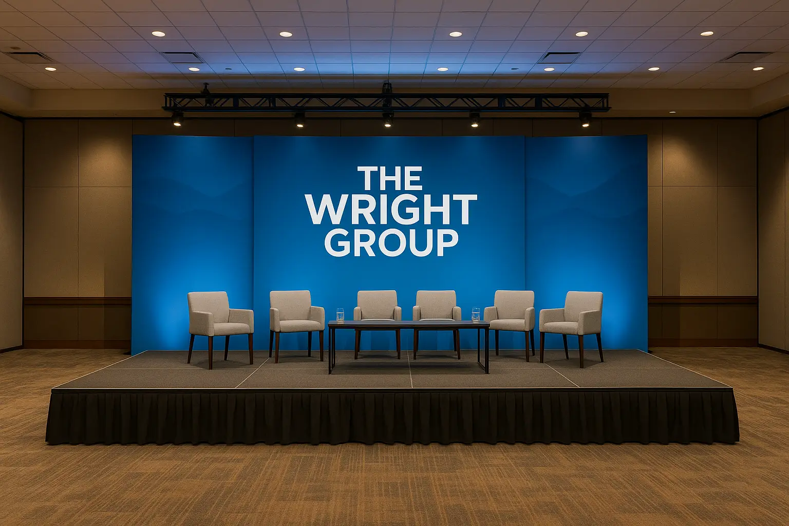 Tiered seating and performance risers for Colorado events